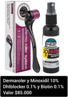 Kit Minoxidil H&B y Dermaroller