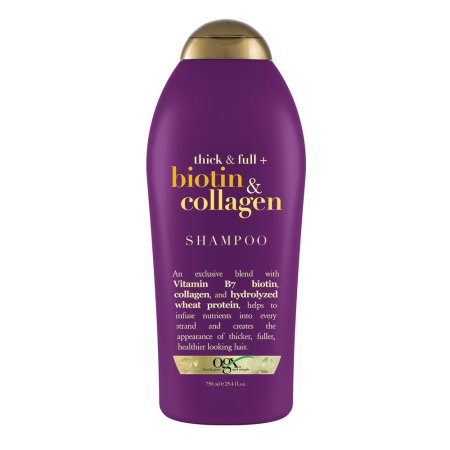 OGX Thick & Full + Biotin & Collagen Shampoo, 25.4 FL OZ